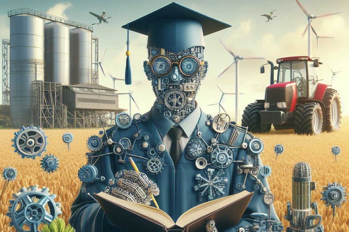 La laurea magistrale in Agricultural Engineering offre una visione ad ampio spettro sull'agricoltura (Ai generated, DALL·E 3)